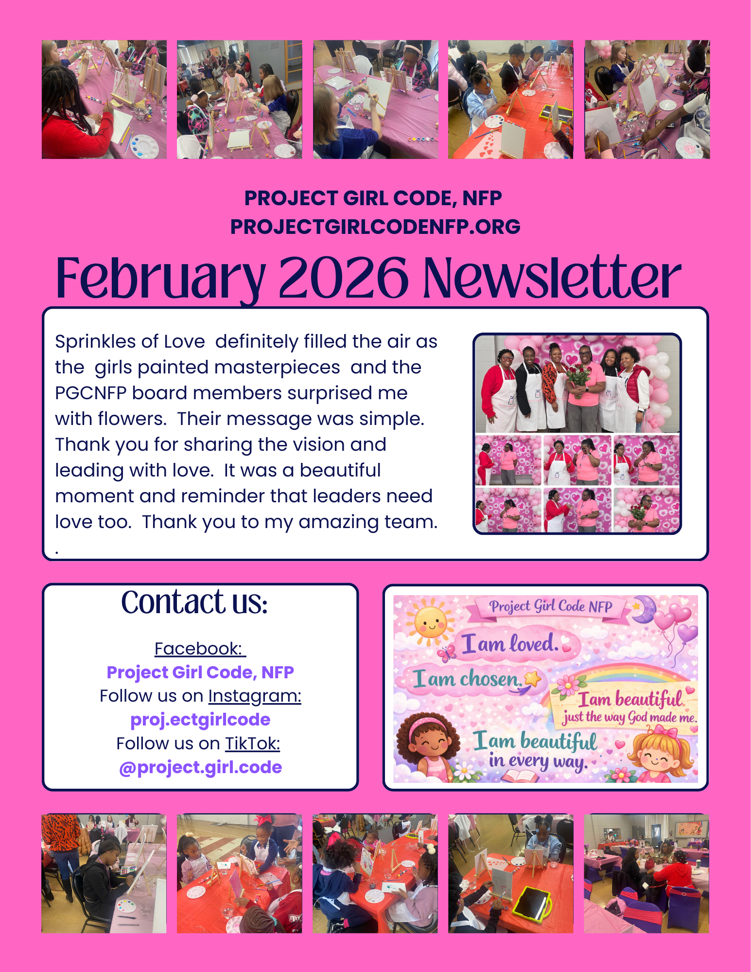 Project Girl Code, NFP's image