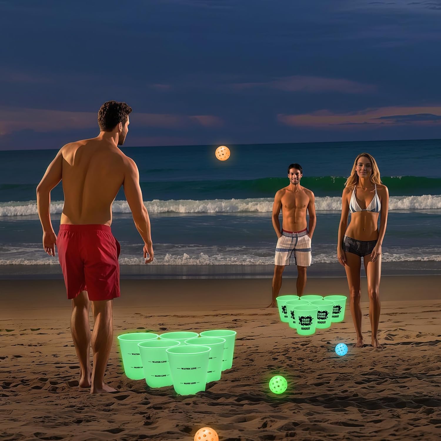 Yard Pong- Glow in the Dark