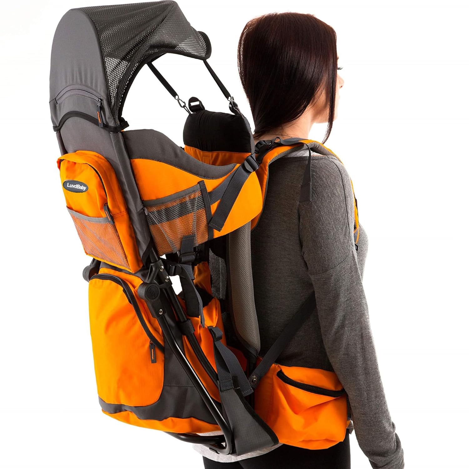Toddler Hiking Carrier- Orange