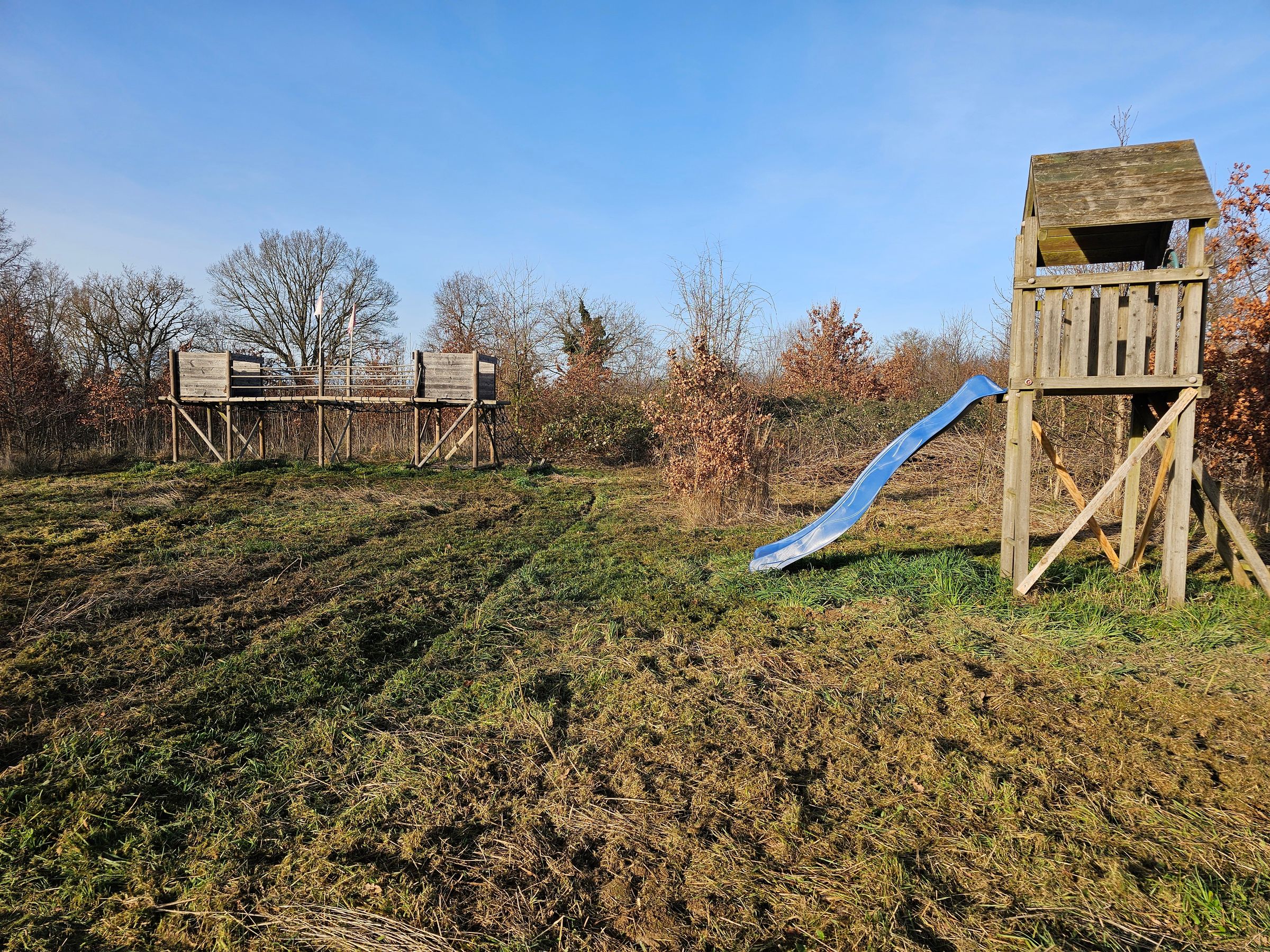 Speeltuigen op de camping