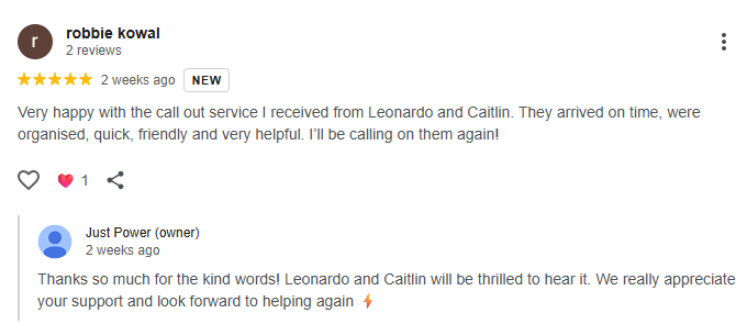 Just Power Group, Electrician Penrith| Residential | local's image