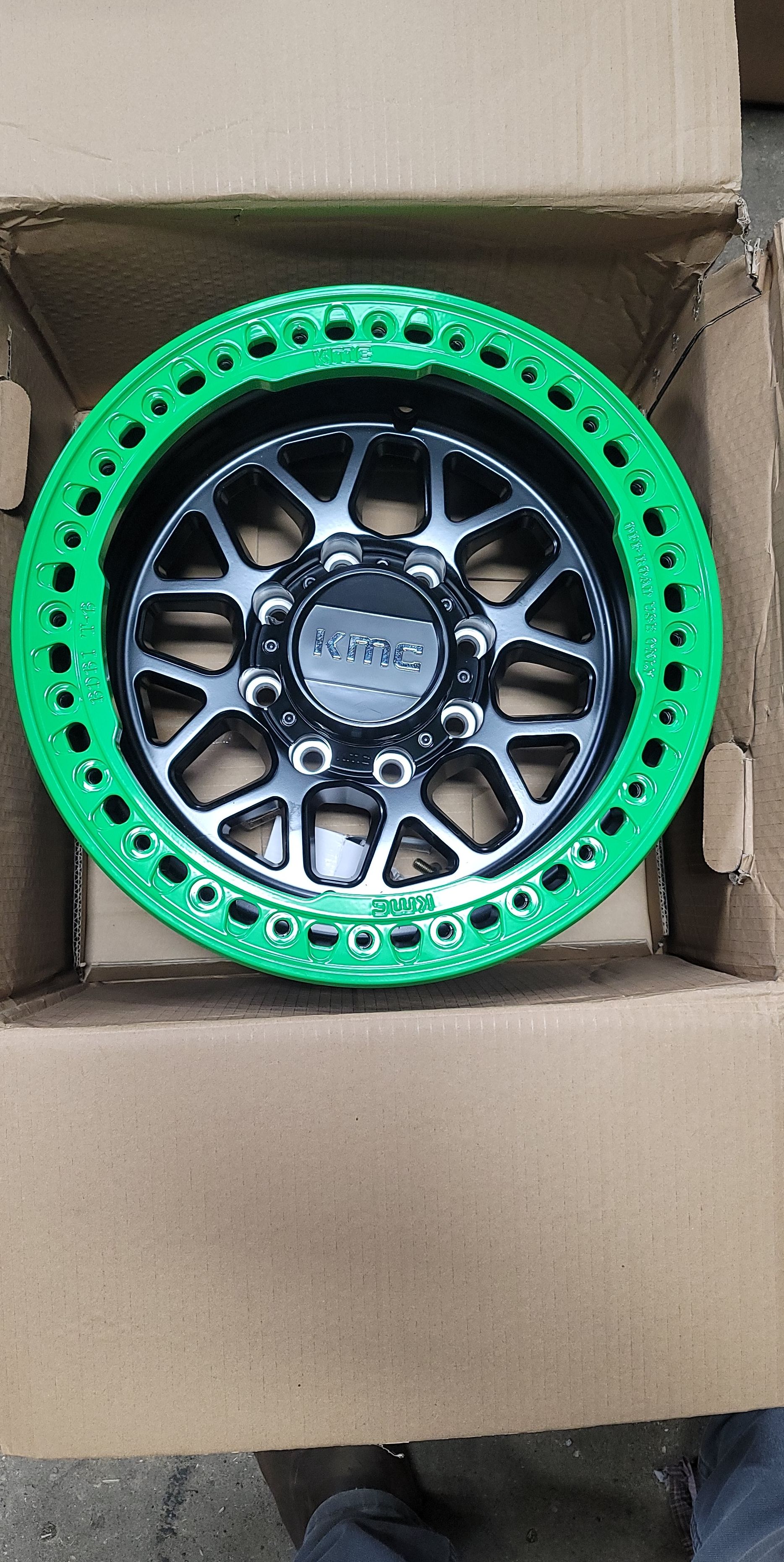 KMC Beadlock Powder Coated