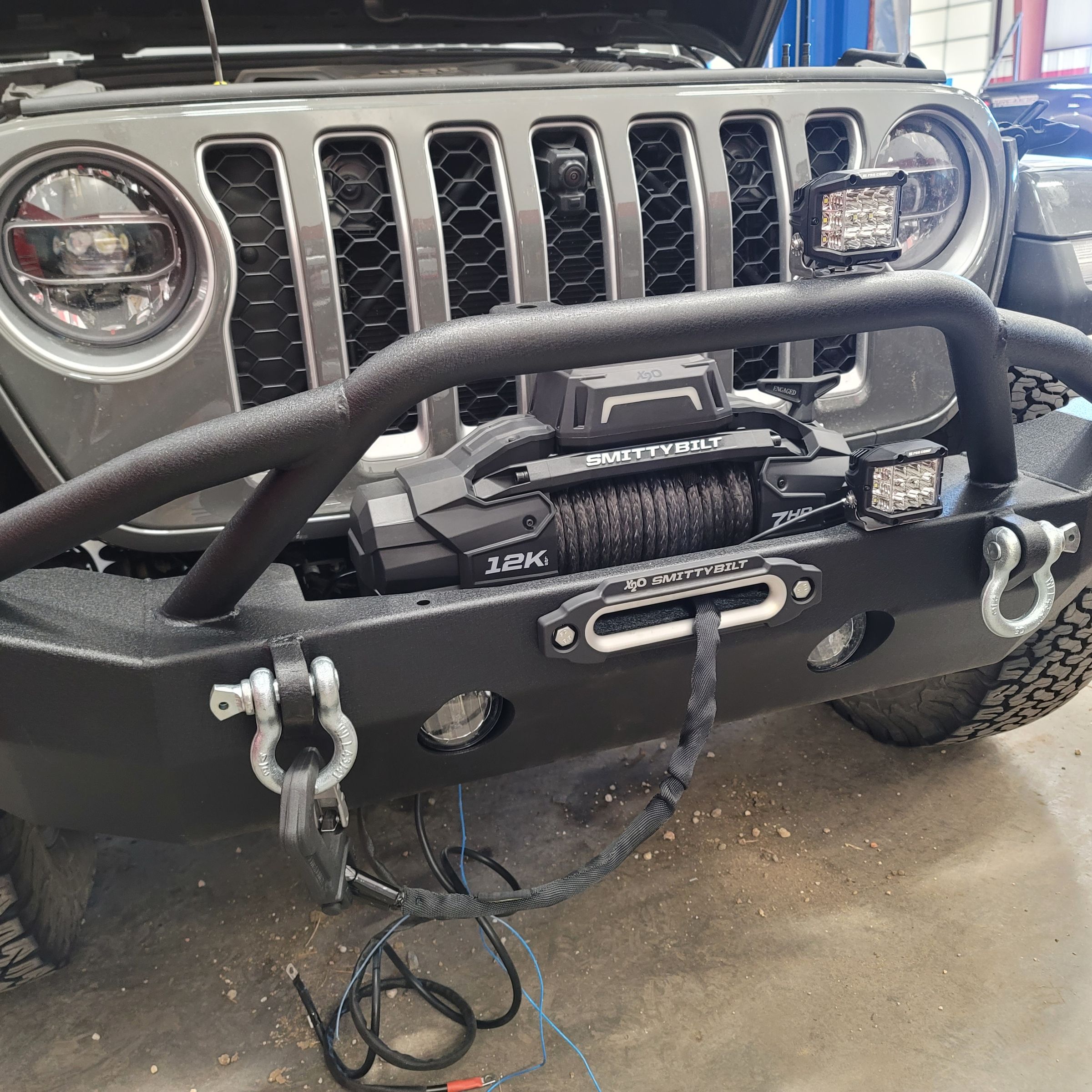 JL Front Bumper & Winch