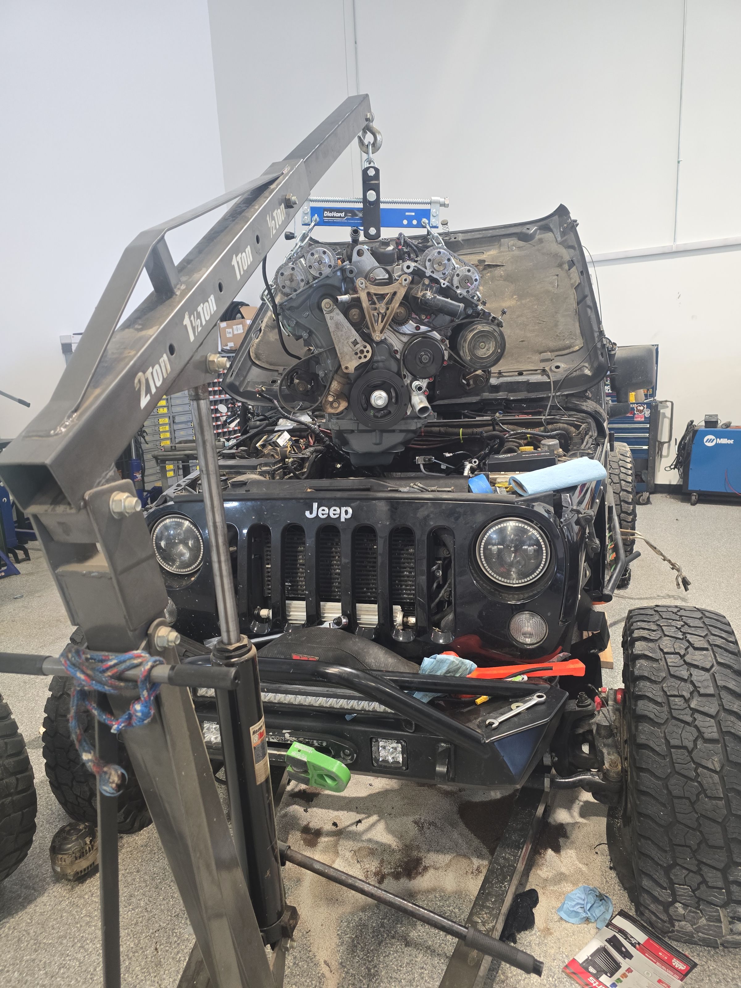 Jeep 3.6L Engine Replacement