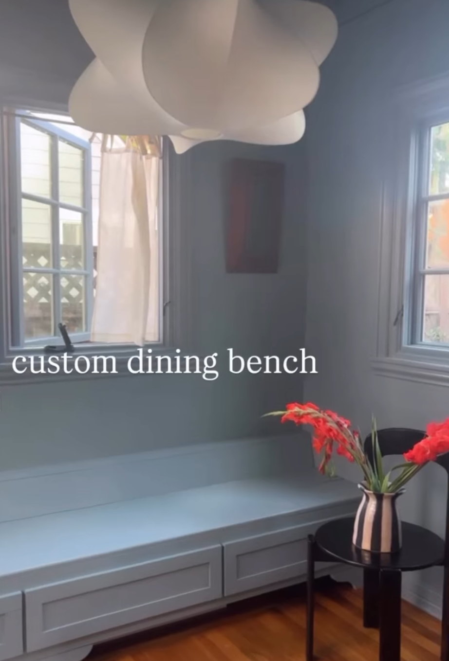 Custom 10' Dining Bench (Willow Glen)