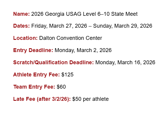 2026 State Meet's image