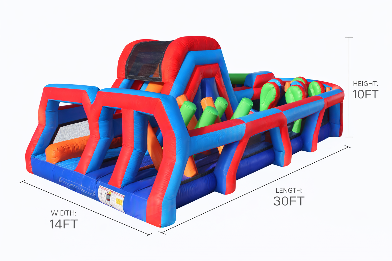 U Shaped Obstacle Course