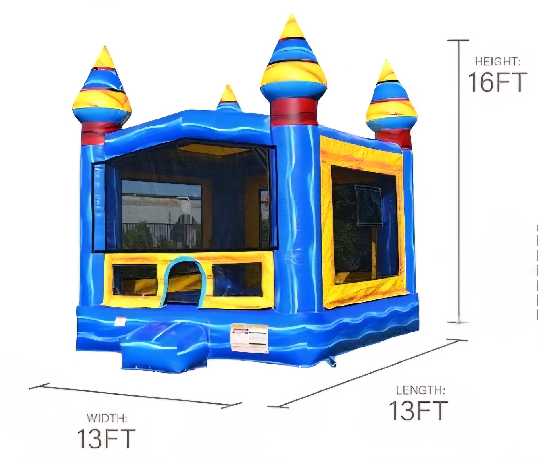 Melting Arctic Bounce House l