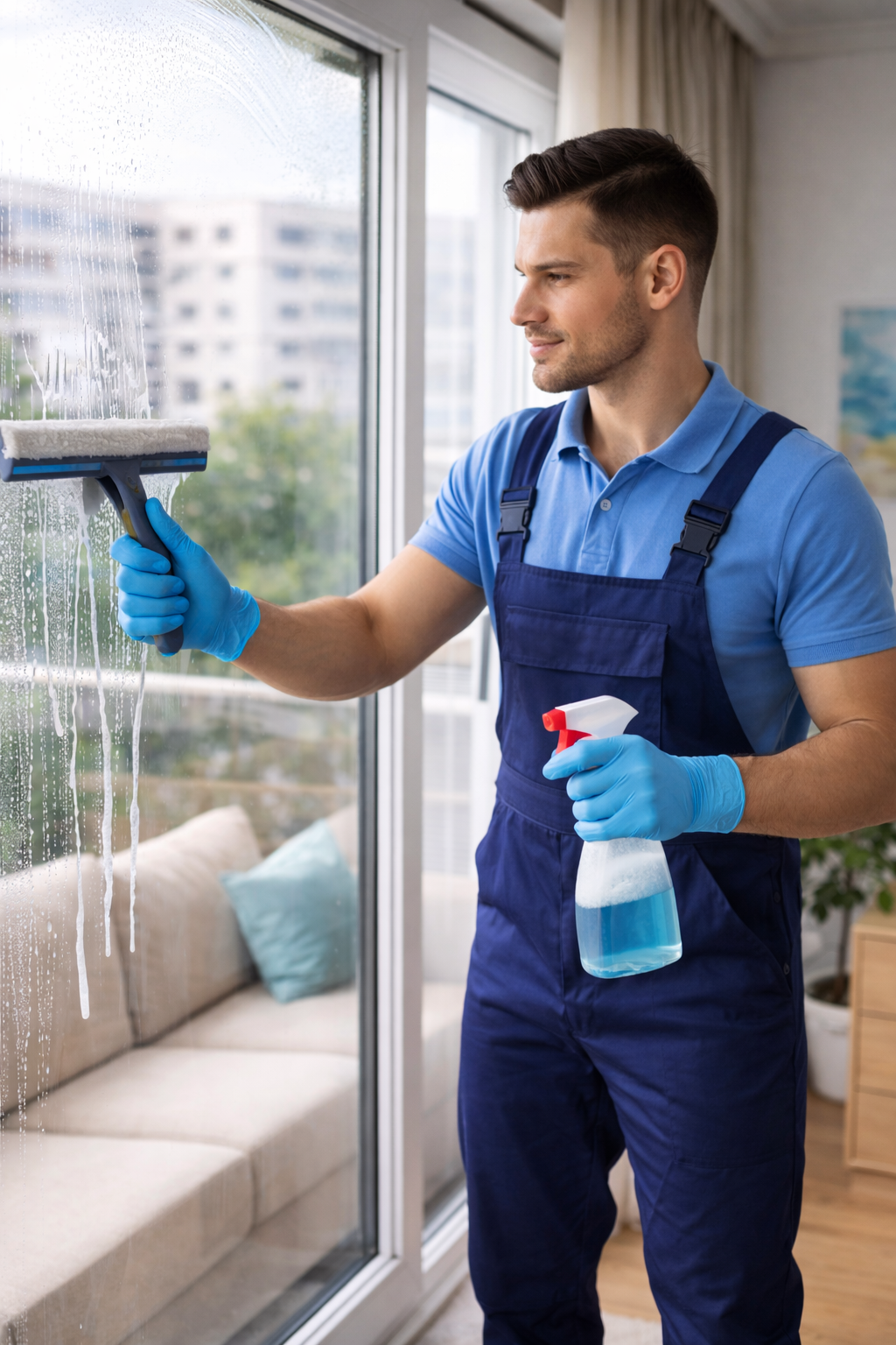 Umývanie okien a sklenených povrchov