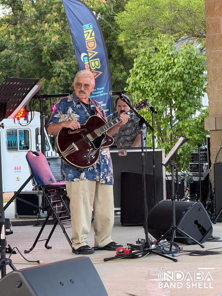 John Zaffiro at Indaba Band Shell