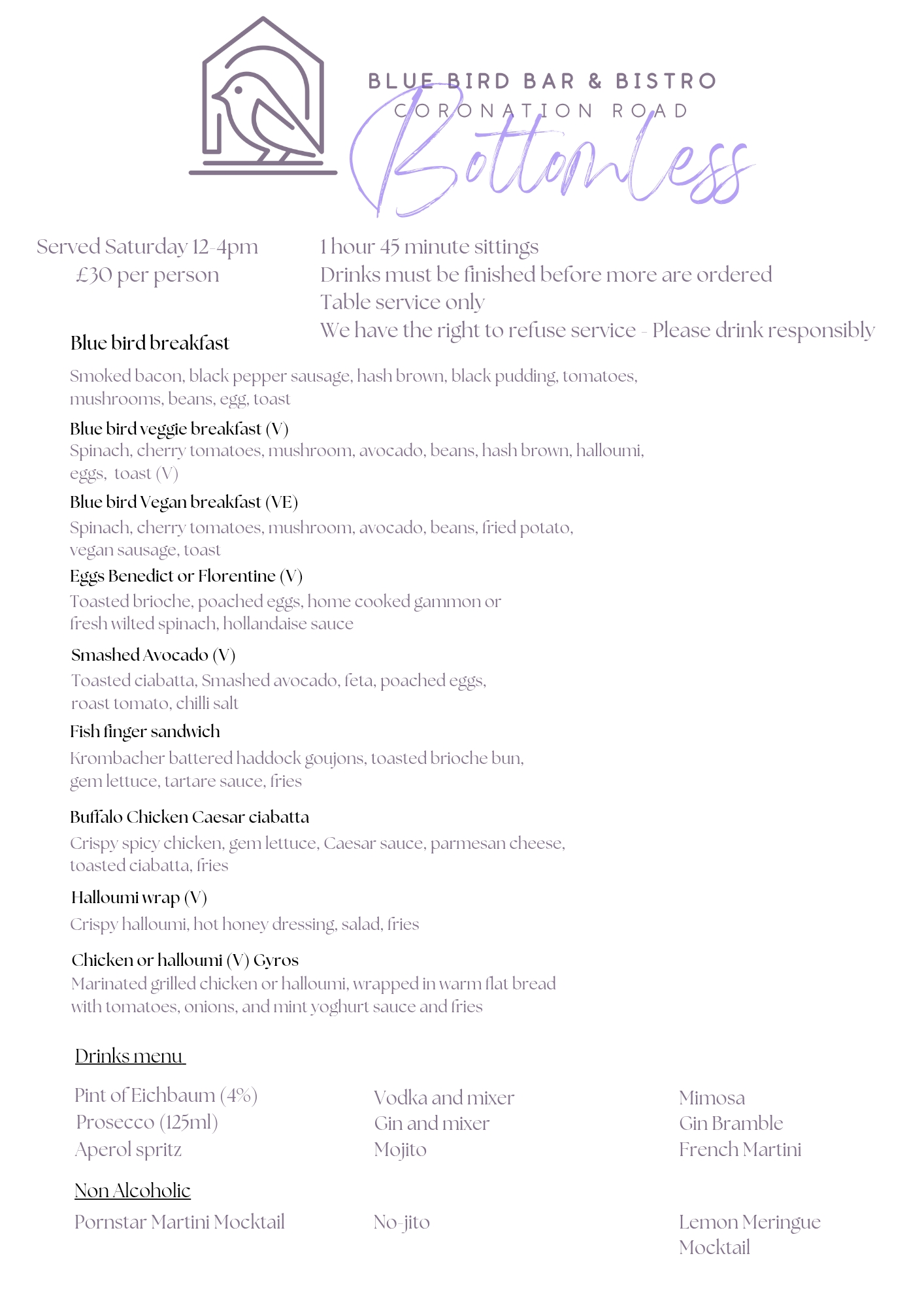 Blue bird bar & bistro's image
