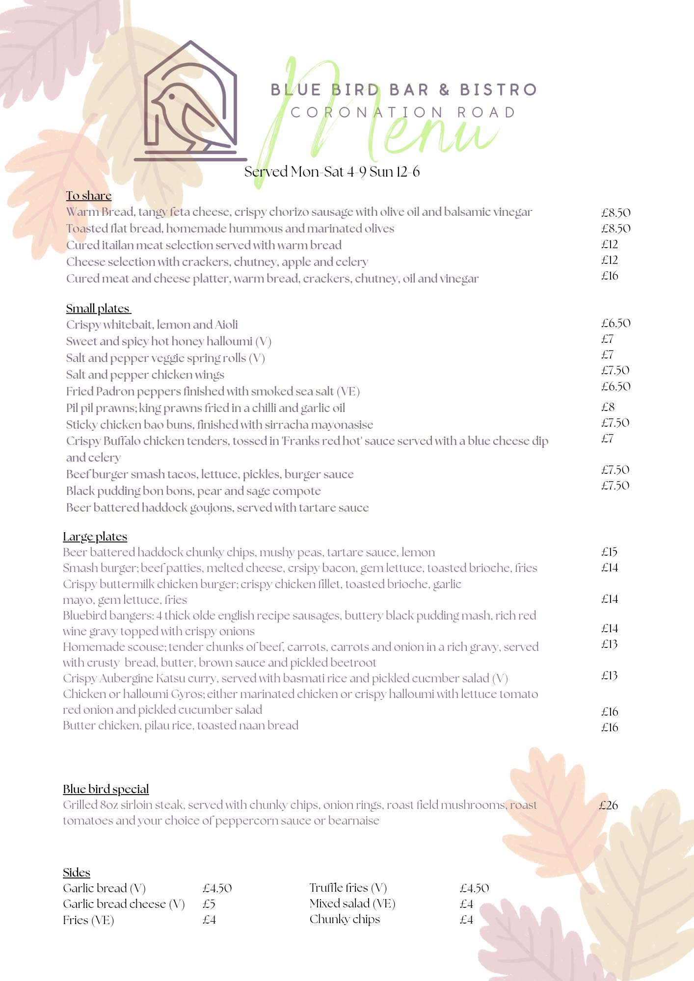 Blue bird bar & bistro's image