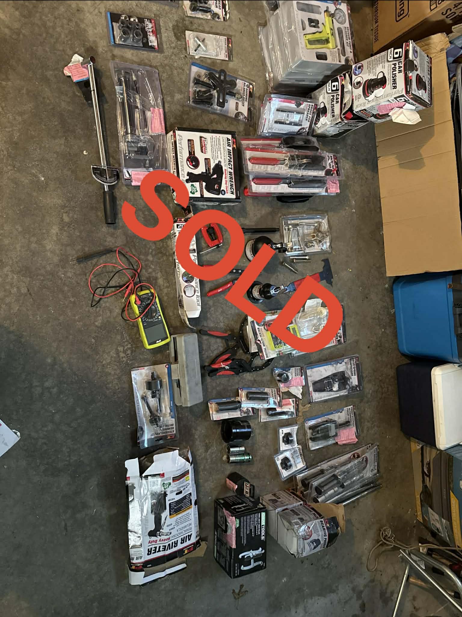 Misc. tools -- sold for client