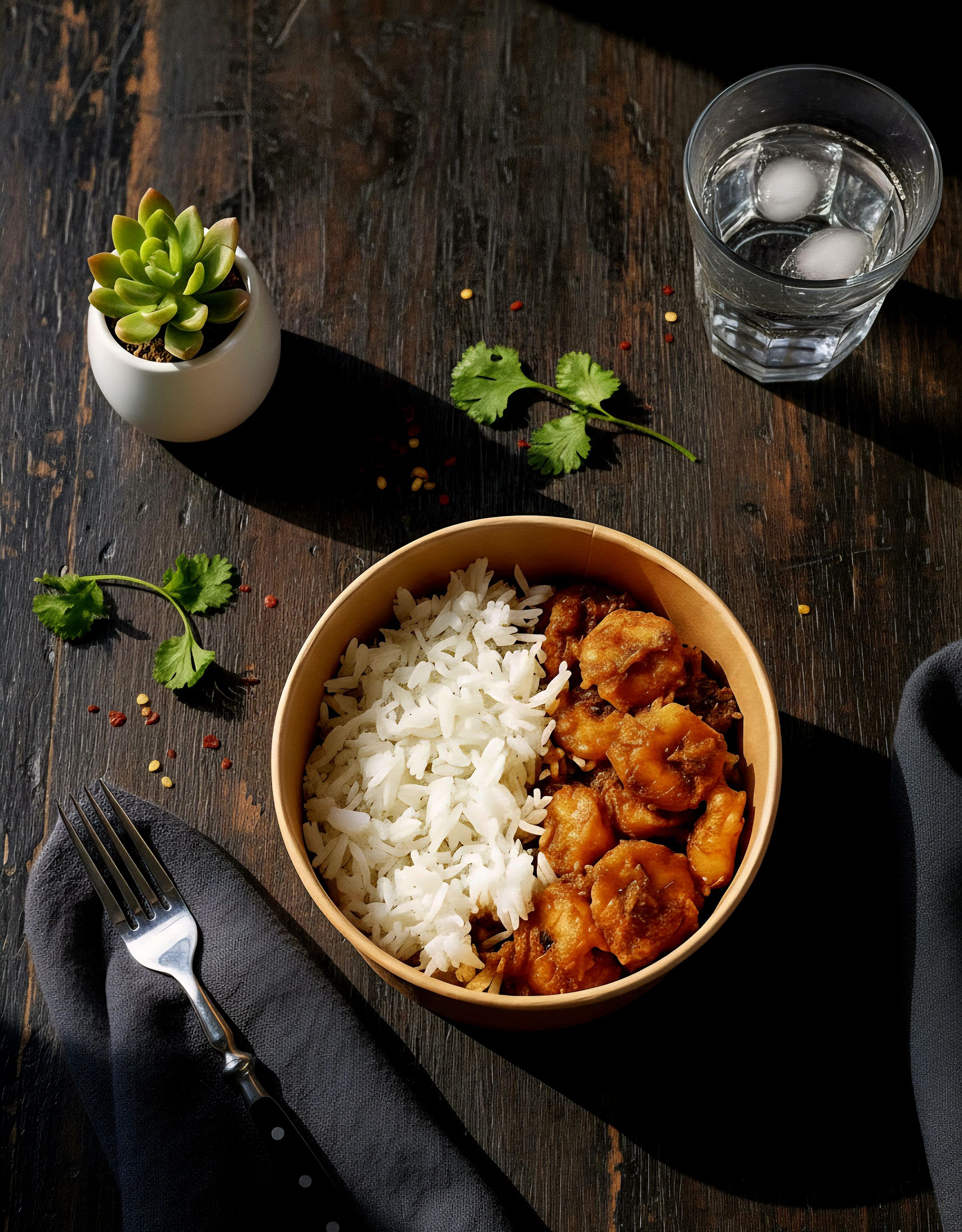 Tasty's Prawn Masala & Rice