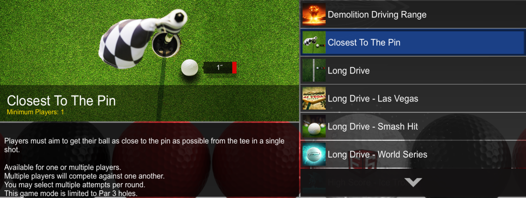 E6 Connect - Closest to the Pin