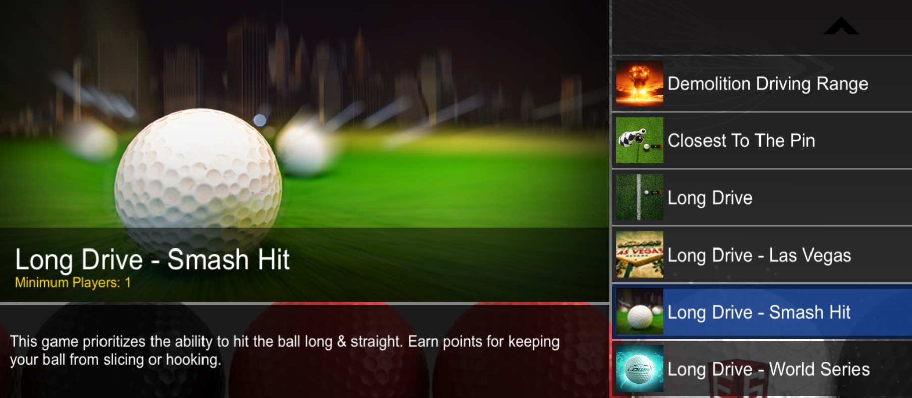 E6 Connect - Long Drive Smash hit