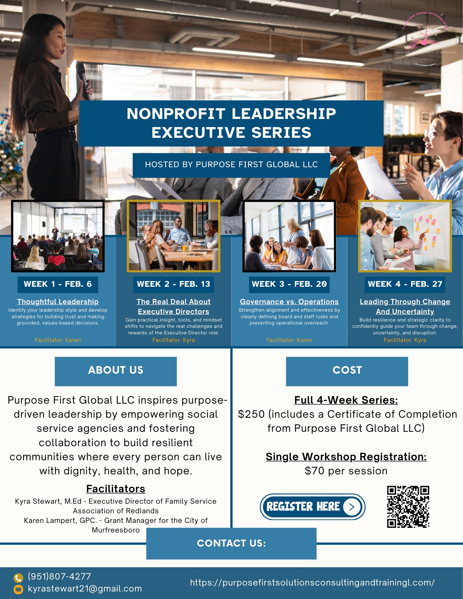 Purpose First Solutions Consulting and Training llc's image