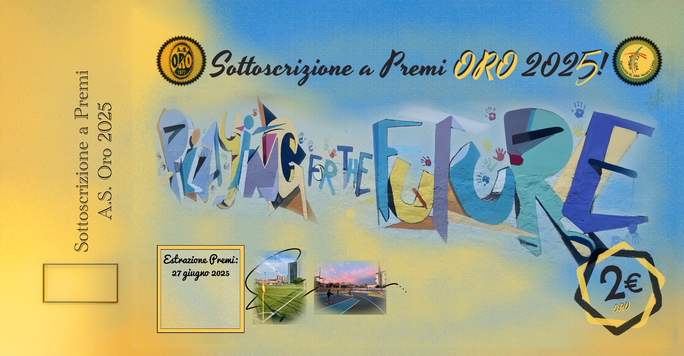 Sample fronte biglietto 2025