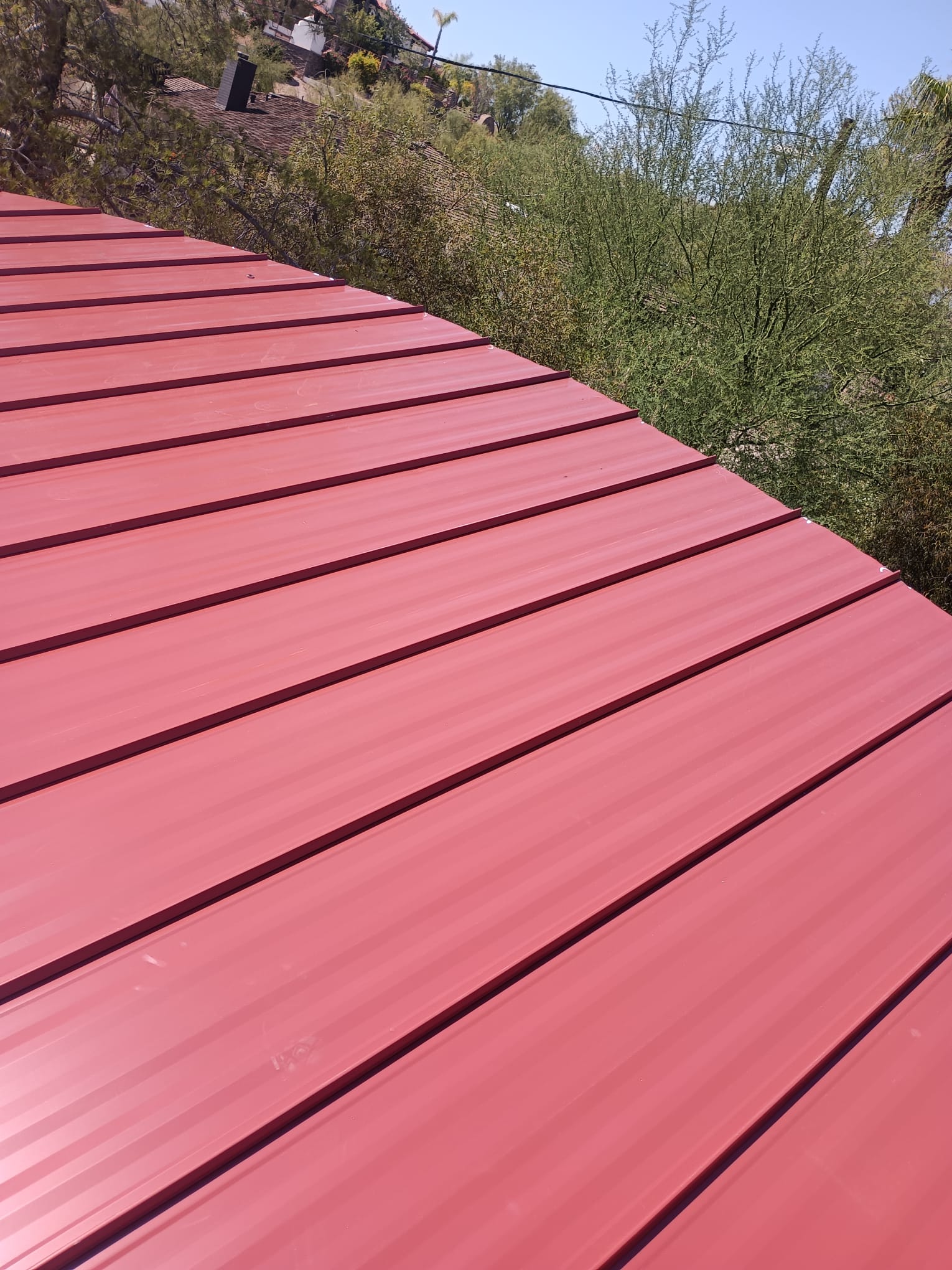 24 GAUGE STANDING SEAM METAL