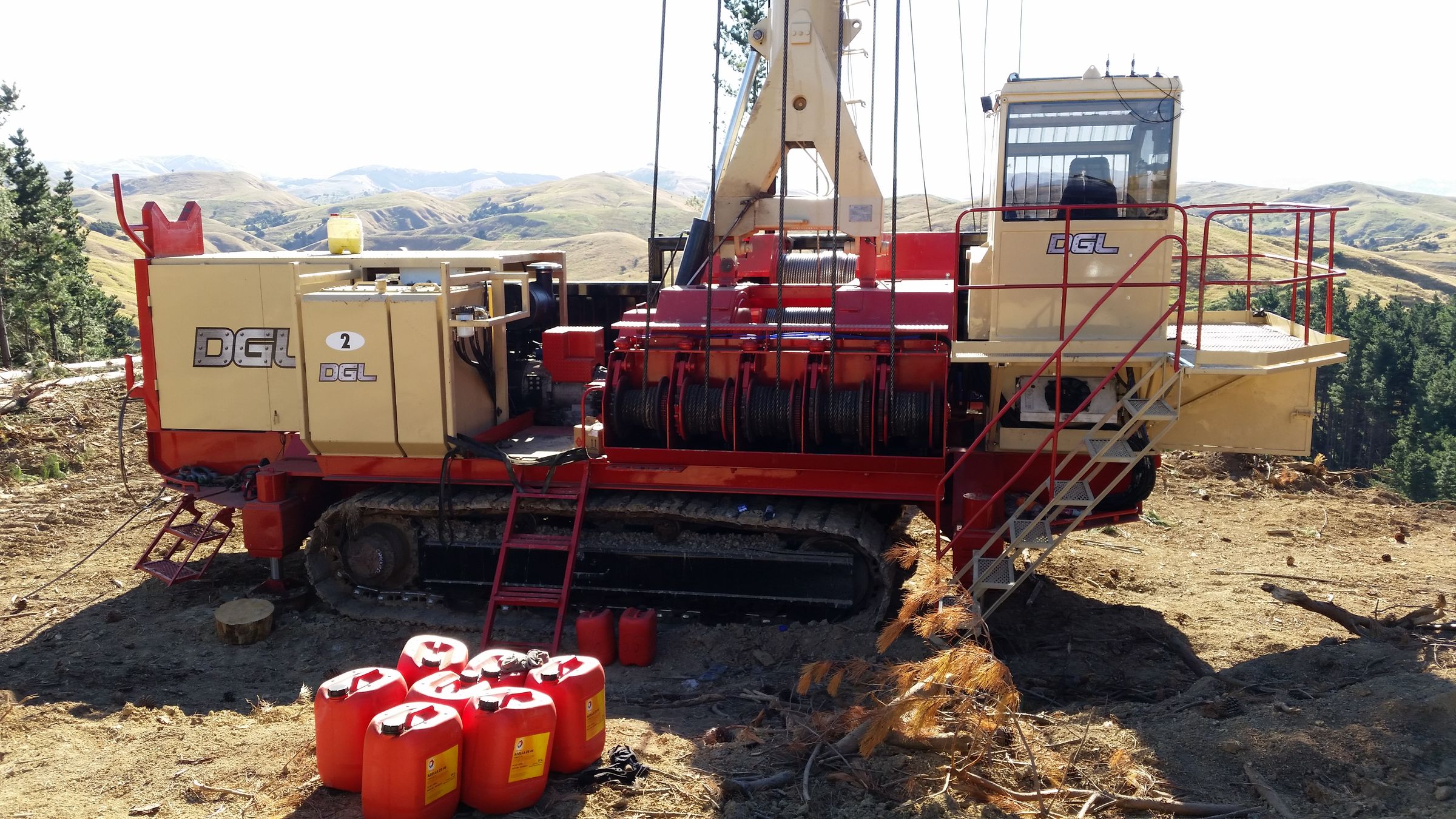 OC-Design iLog Automation Control Swing Yarder Tower Yarding's image