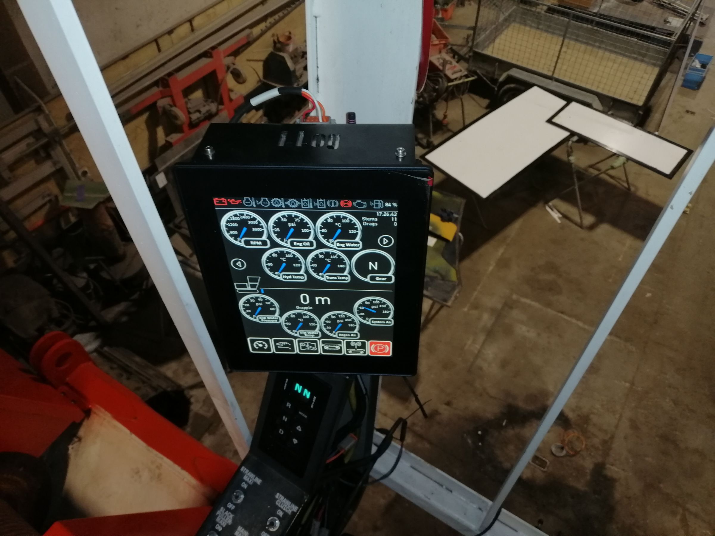 OC-Design iLog Automation Control Swing Yarder Tower Yarding's image
