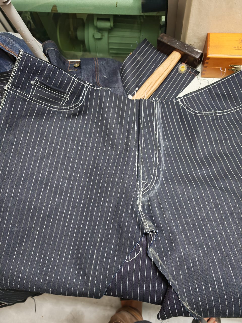 Hazani Jeans 15oz blueline selvedge