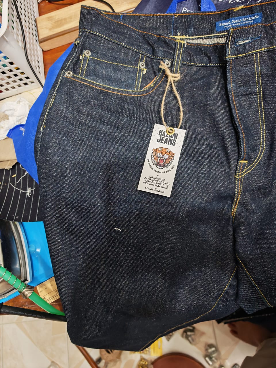 Hazani Jeans 15oz blueline selvedge