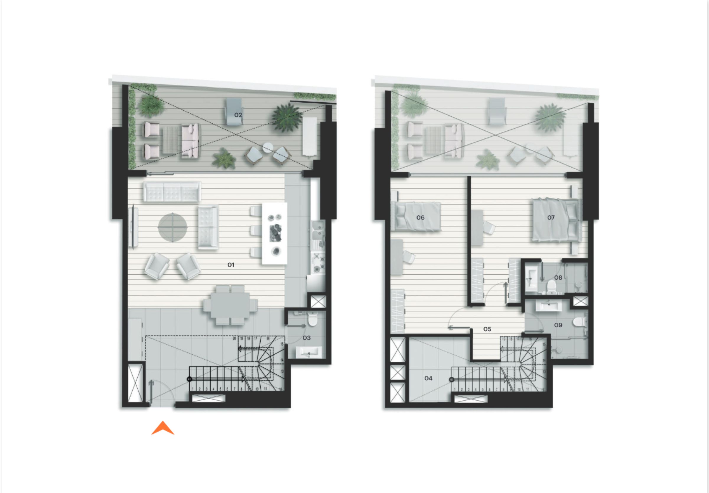 2+1 / Type B Duplex / 197.58 m²