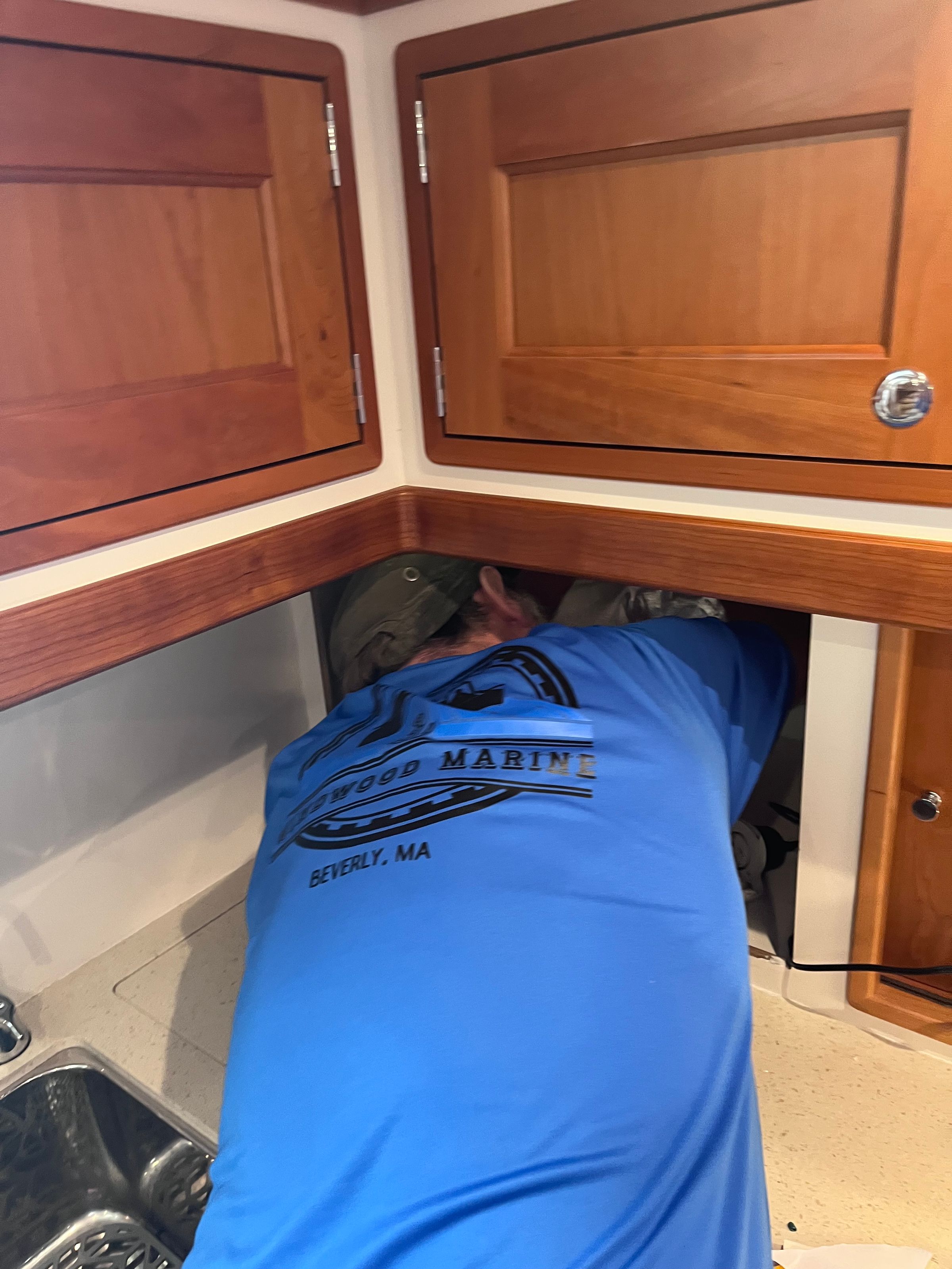 Installing an air fryer on a boat is more than plug and play. Have a pro do it!
