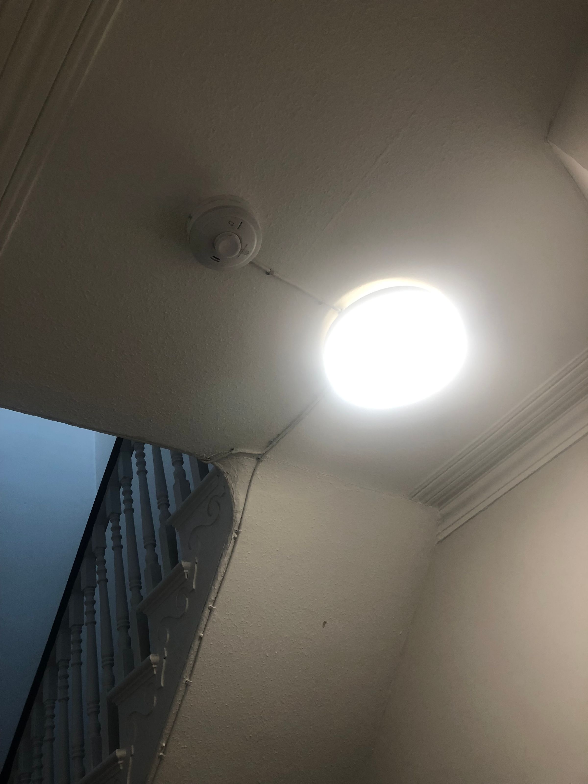 Emergency lighting and smoke alarms installed in Hackney