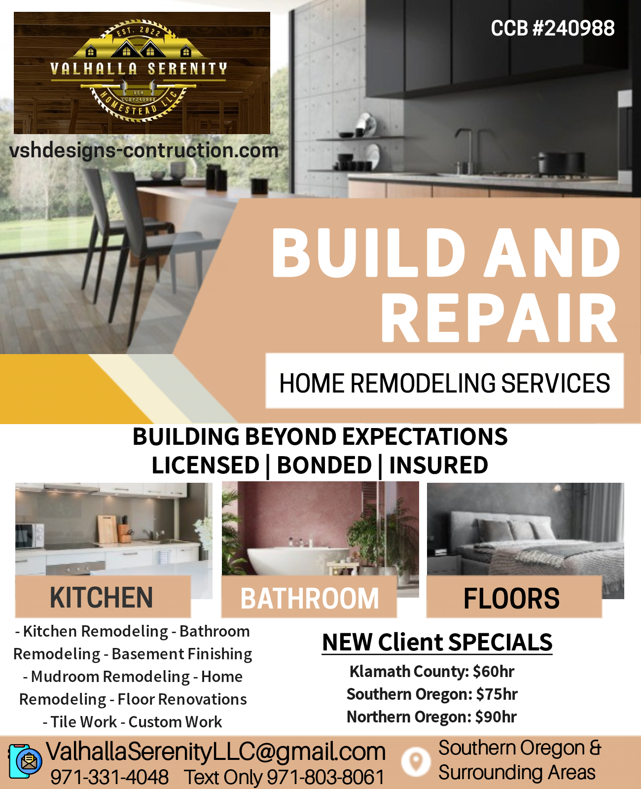 Valhalla Serenity Homestead LLC - Construction Services 's image