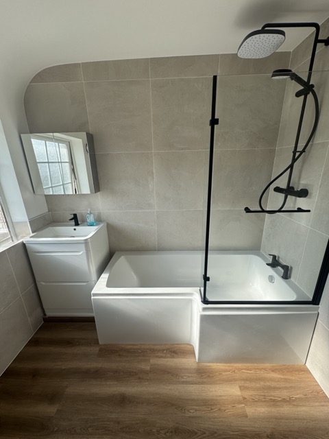 Professional bathroom installation in Sutton
