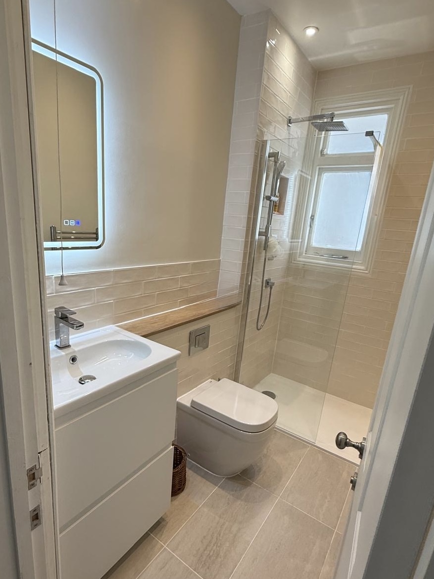 Bathroom renovation Balham after 2