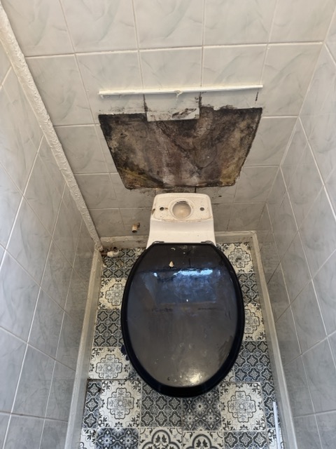 Old toilet Wimbledon SW20 before 