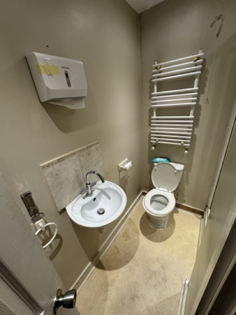 Bathroom renovation in Addlestone before 