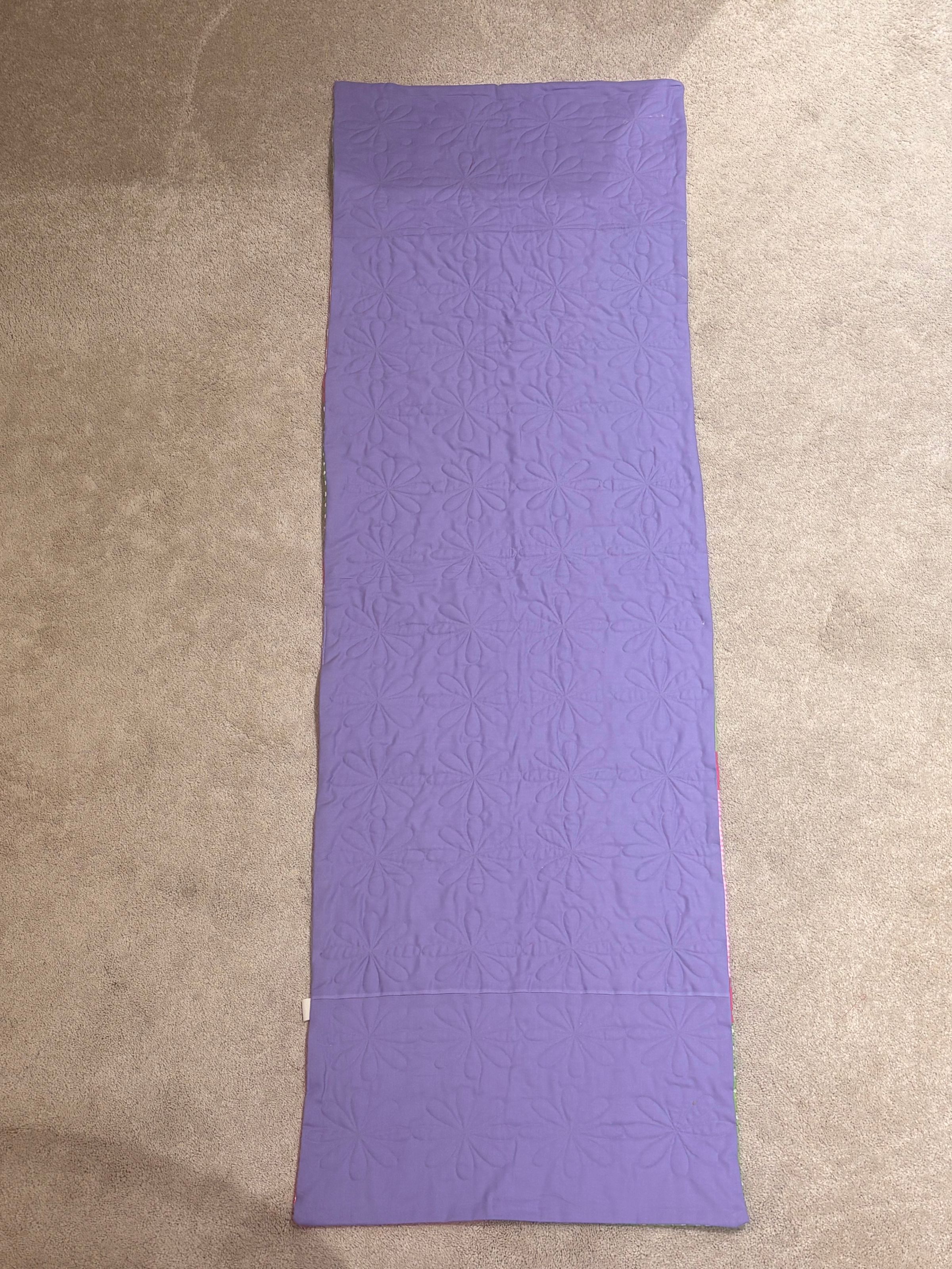 Back of Springtime Table Runner